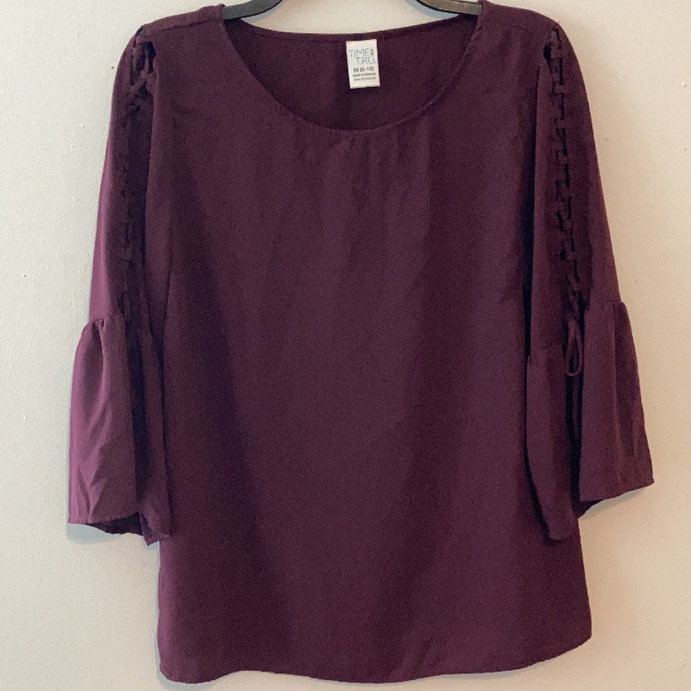 Maroon Blouse